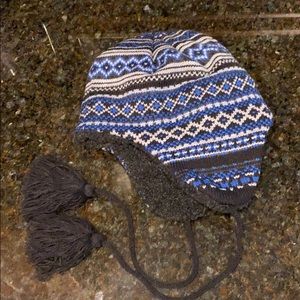 NWOT Winter Hat with Pompoms